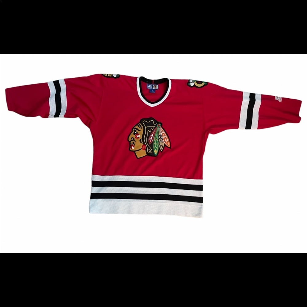 Vintage Starter Brand Chicago Blackhawks Jersey - Medium